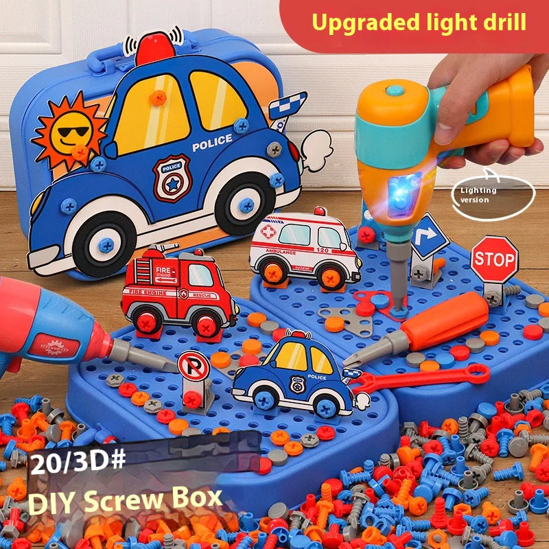 Caja de Herramientas Eléctricas para Niños