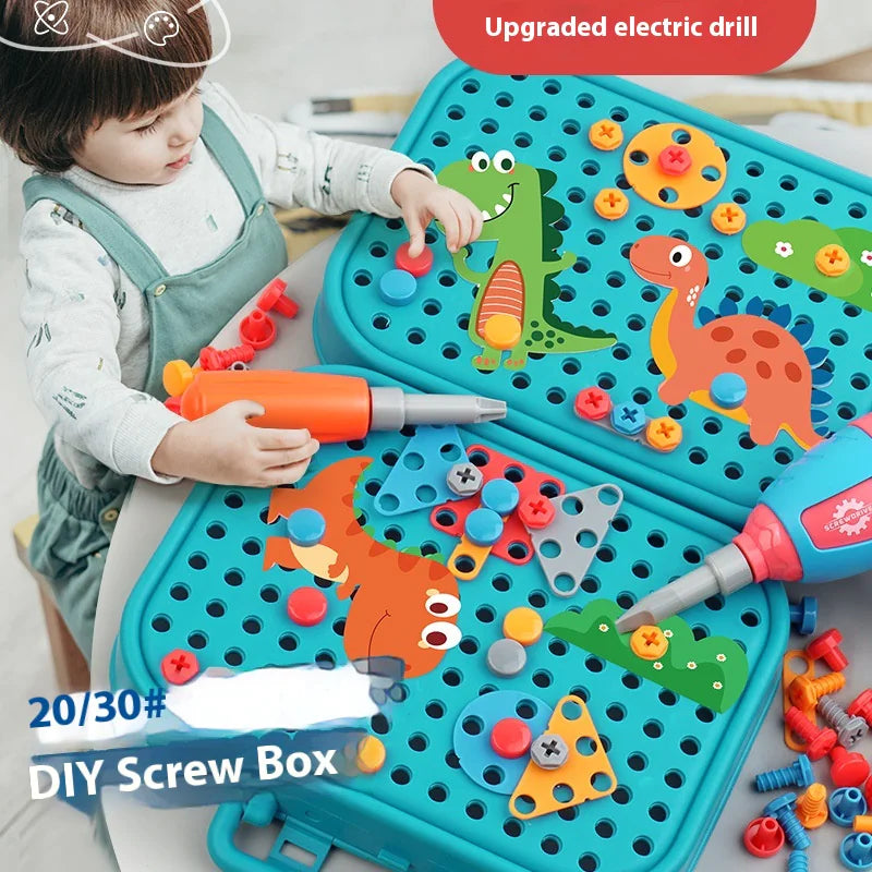 Caja de Herramientas Eléctricas para Niños
