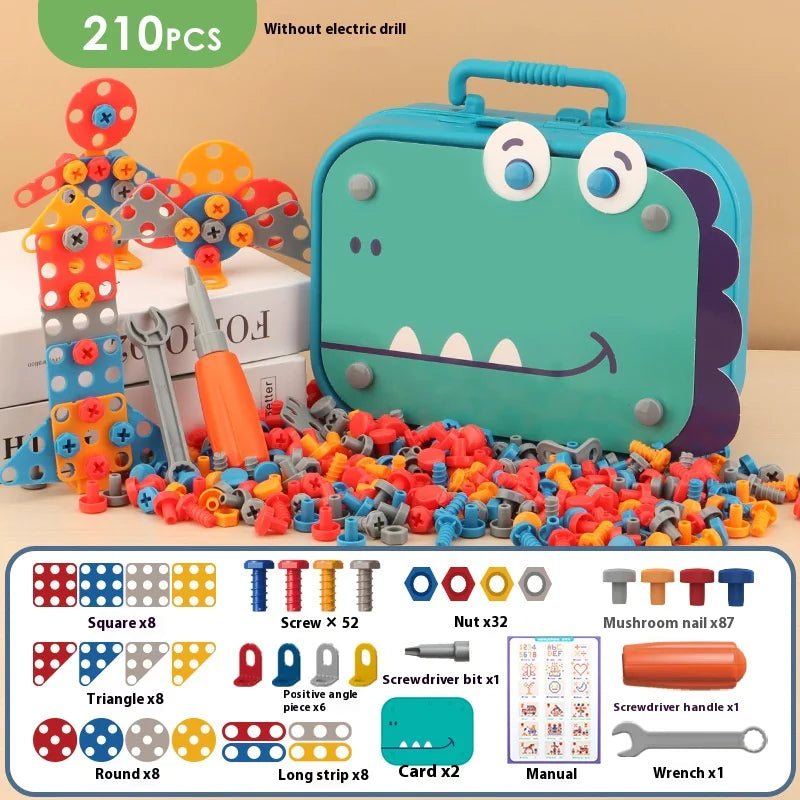 Caja de Herramientas Eléctricas para Niños