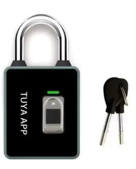 Smart Fingerprint Padlock with Bluetooth and USB Rechargeable