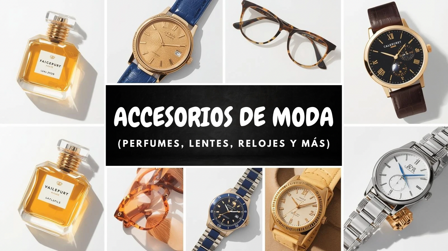 ACCESORIOS DE MODA: Perfumes, Lentes, Relojes y más