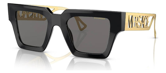 Versace Woman Sunglasses Black Frame Dark Grey Lenses 50MM