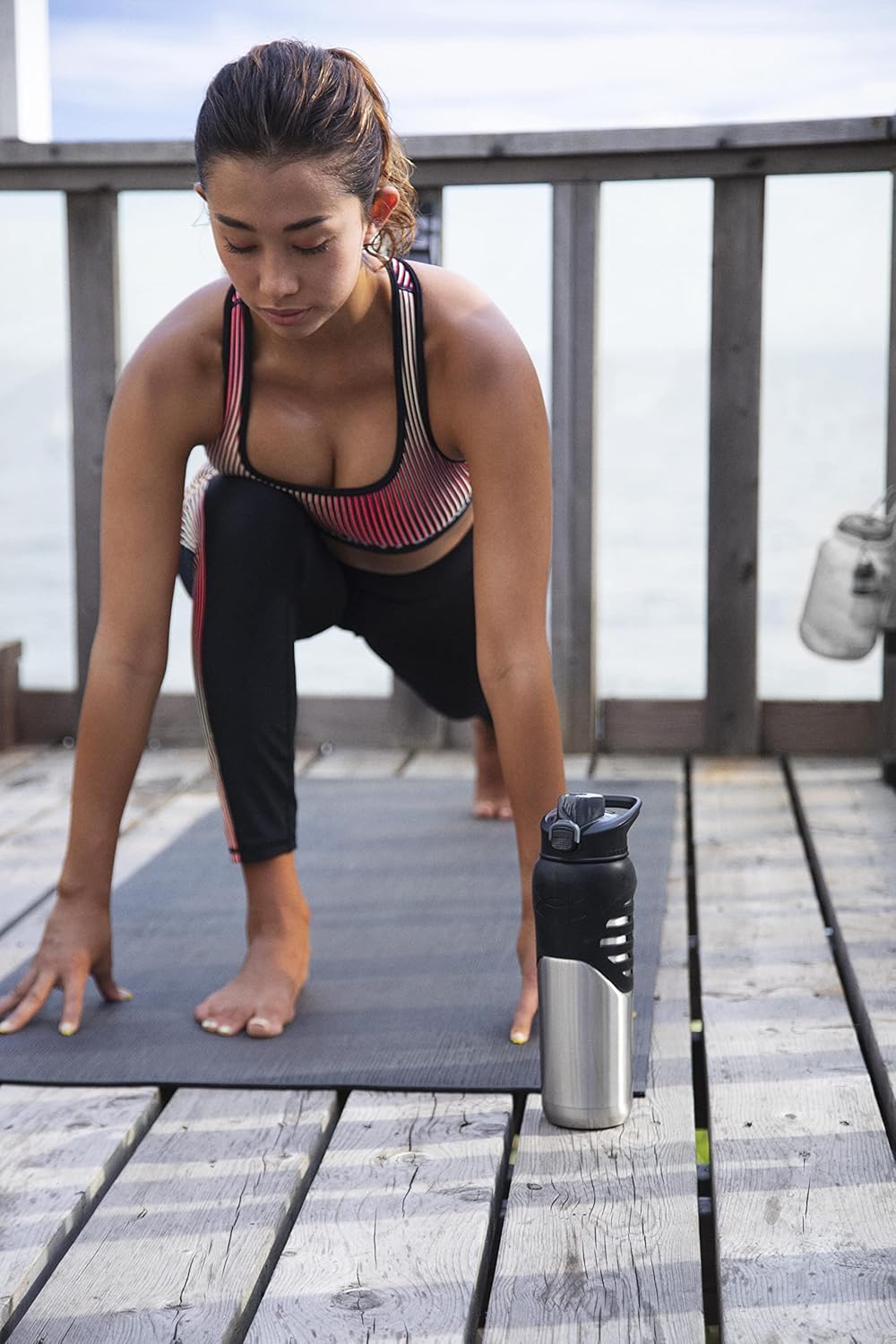 Under Armour Botella de Agua de 24oz | Acero Inoxidable, Aislada y a Prueba de Fugas