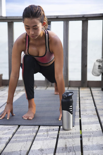 Under Armour Botella de Agua de 24oz | Acero Inoxidable, Aislada y a Prueba de Fugas