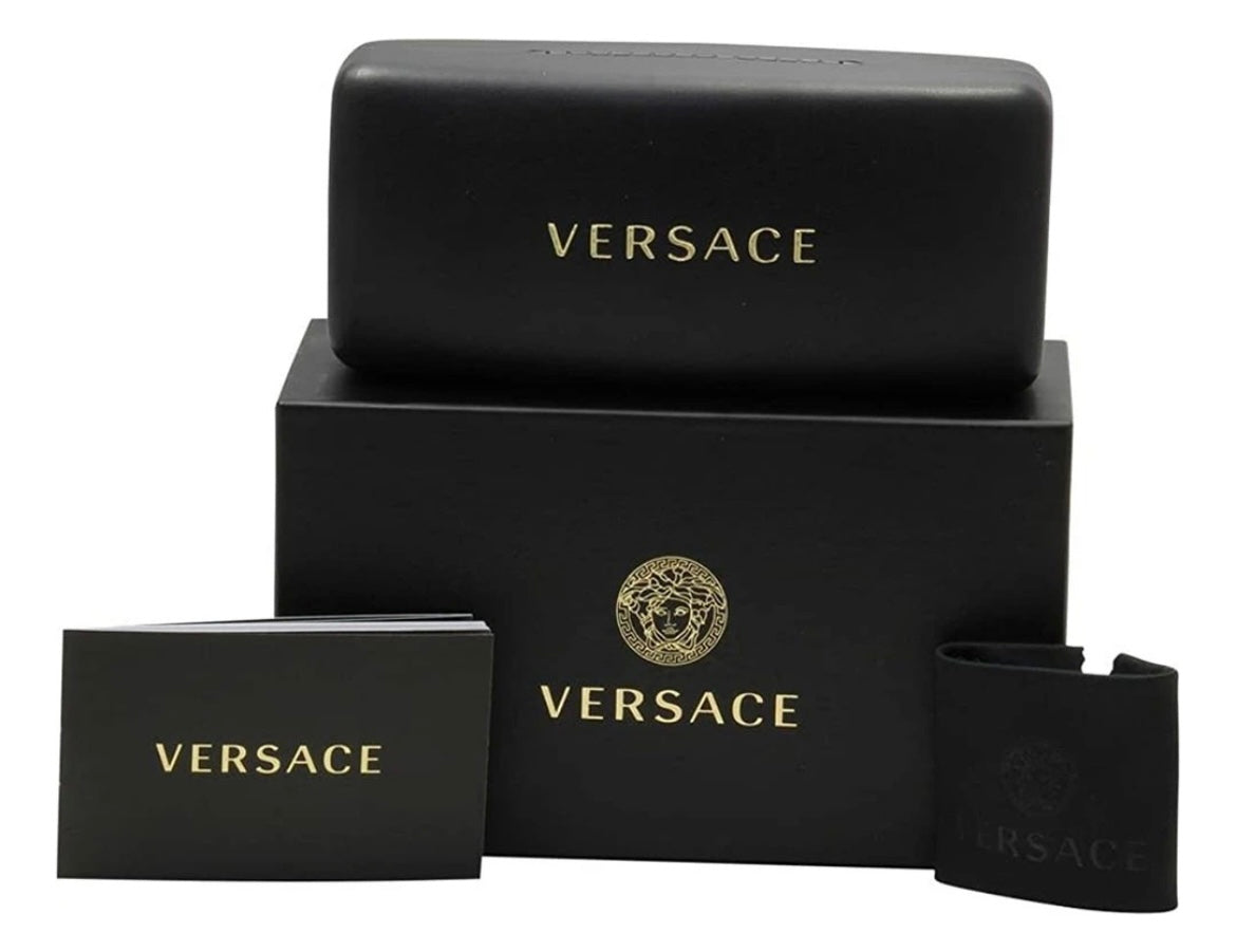Versace Woman Sunglasses Black Frame Dark Grey Lenses 50MM
