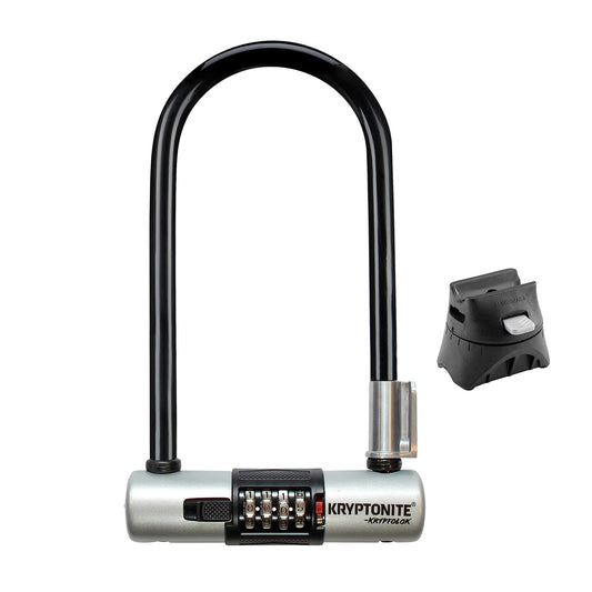 Kryptonite Kryptolok Combination U-Lock | Seguridad Total para tu Bicicleta en Cualquier Lugar