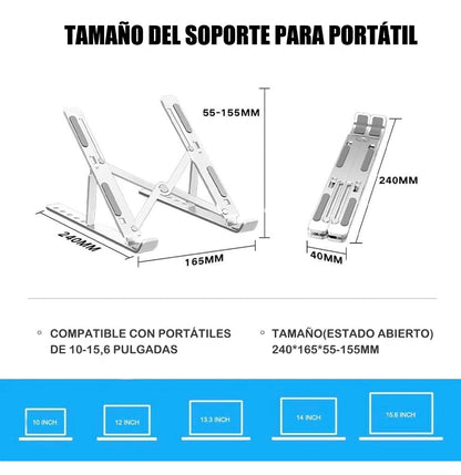 Foldable Laptop Stand Adjustable Notebook Stand Portable Laptop