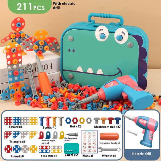 Caja de Herramientas Eléctricas para Niños