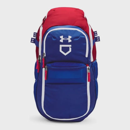 Under Armour mens Yard Baseball Backpack  Red (601)/White  One Size